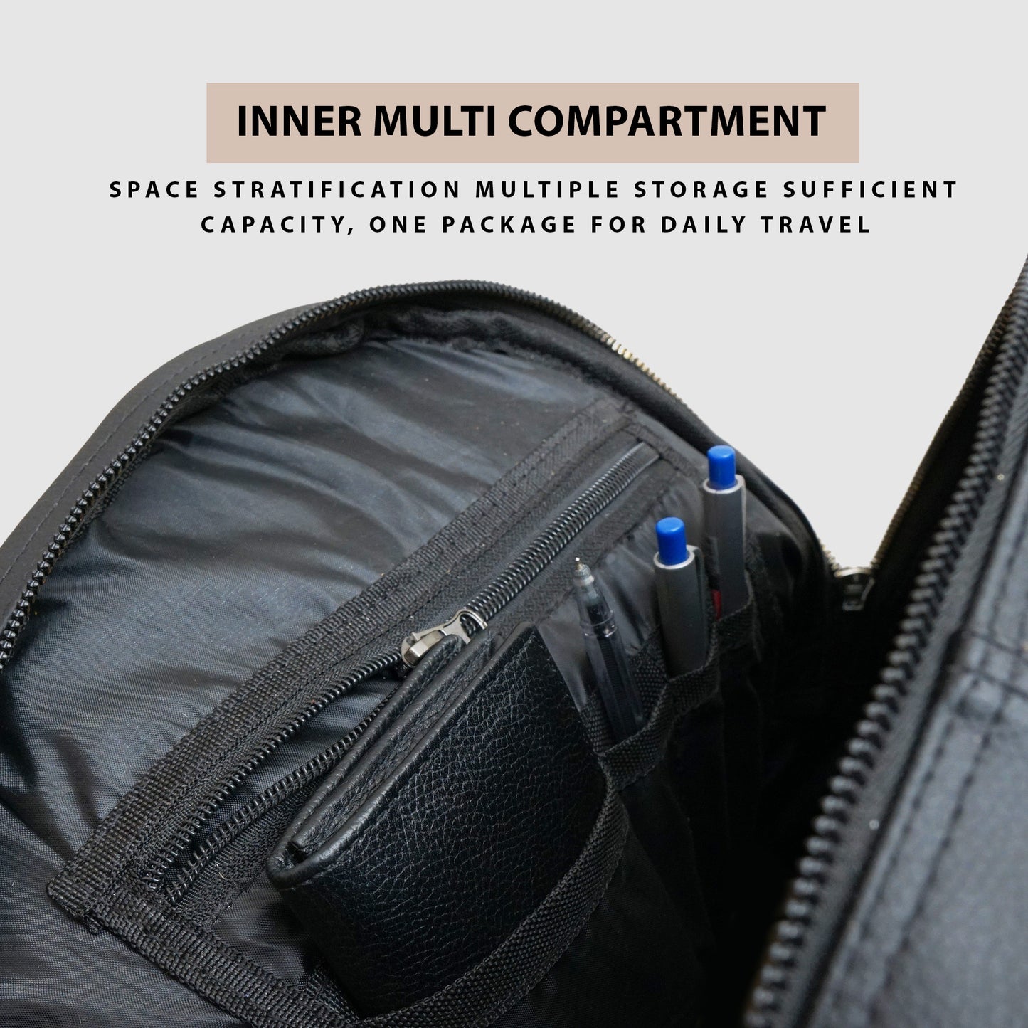 Premium Synthetic Leather Backpack | suitable for School, College and everyday use | Stain resistant and adjustable straps